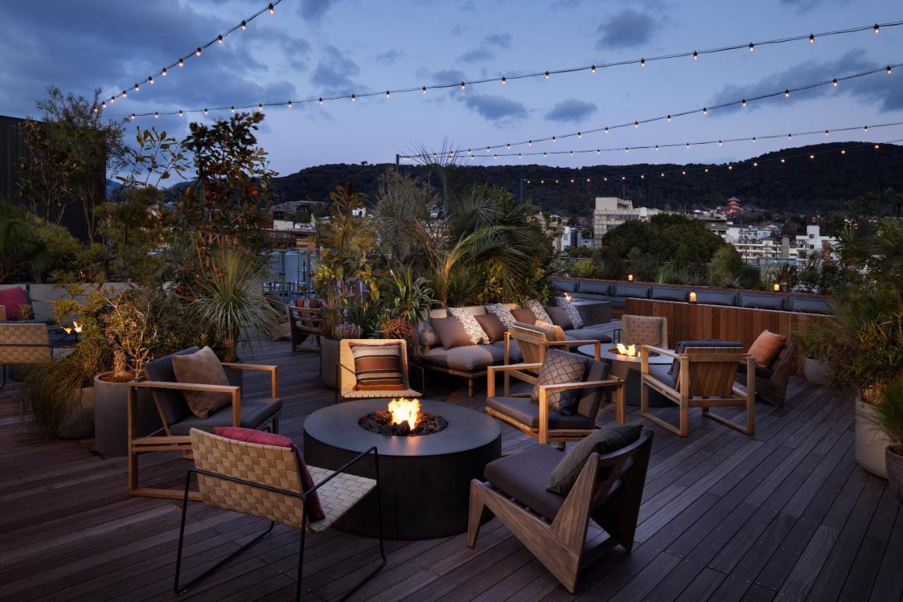 Nohga Hotel Kiyomizu Κιότο Εξωτερικό φωτογραφία The rooftop terrace at the Hotel